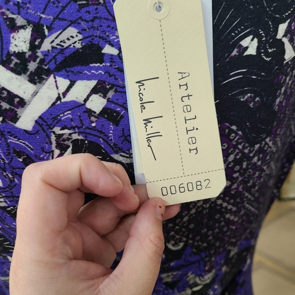 NWT Nicole Miller Artelier Dress - Picture 10 of 11